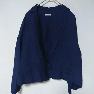 [ SUSURI ] 자켓 린넨 네이비