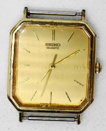 새상품 배터리 SEIKO 빈티지 쿼츠 6531-5100 손목시계 S274