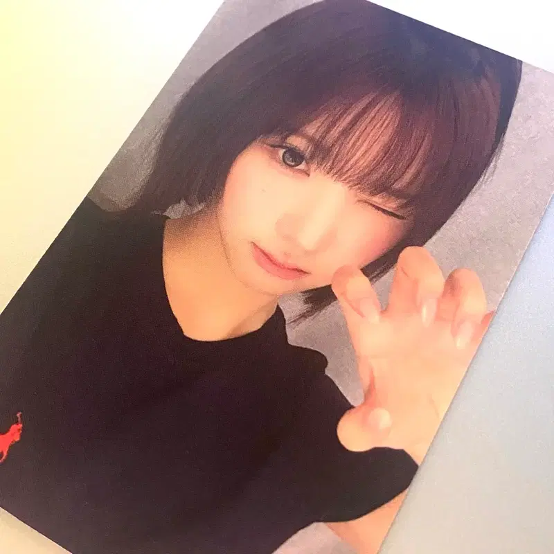 하투하 하츠투하츠 h2h 지우 애플뮤직 포카 포토카드 미공포 포커스