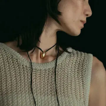 anuke Silkcord x Parts Necklace 초커