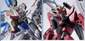 메탈 로봇혼 스트라이크 프리덤 이식 등 3점 세트