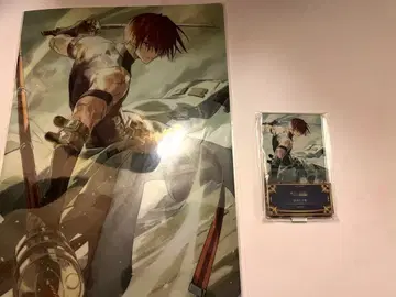 FGO 최종 재림전 아크릴 스탠드 클리어 파일 하라다 사노스케