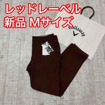 새상품 캘러웨이 레드 라벨 팬츠 투어 프로 모델 브라운 M 사이즈