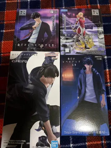 나 혼자만 레벨업 나기사카 시즈쿠 시노 시즈쿠 피규어 세트