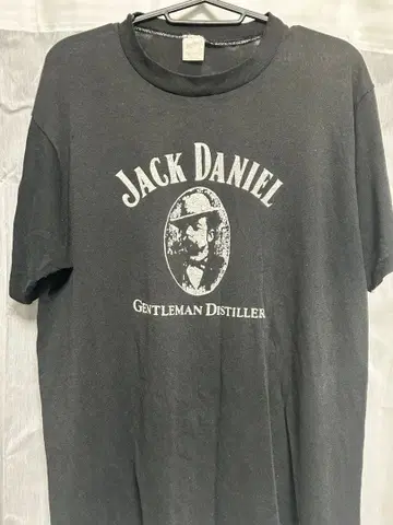 잭 다니엘 T셔츠 80s 빈티지 USA