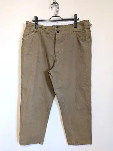 l'anti cher 프렌치 차이나 워크 팬츠 유로 구제 의류 프랑스군