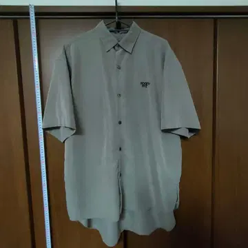 HONEY FITZ 허니피츠 반팔 셔츠 그레이 L 사이즈 일본제