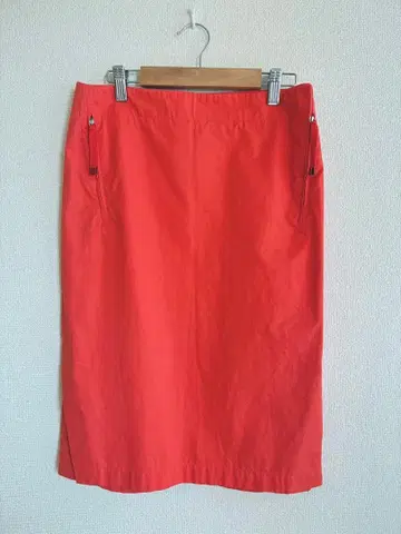 JIL SANDER 질 샌더 오렌지 스커트