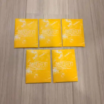 Mrs. GREEN APPLE 포토 카드 미개봉 바벨탑 5팩