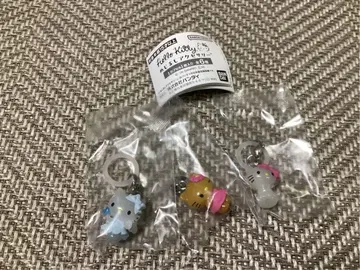 헬로키티 메지루시 액세서리 천사 일광화상 챠미키티 3종 세트