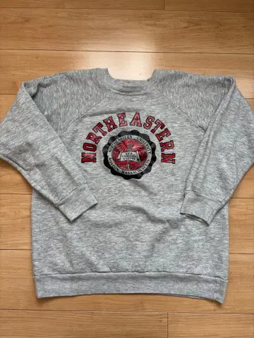 챔피온 80s 빈티지 맨투맨 그레이 레어 사이즈 XL!