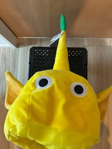 피크민 코스프레 모자 옐로우 컬러