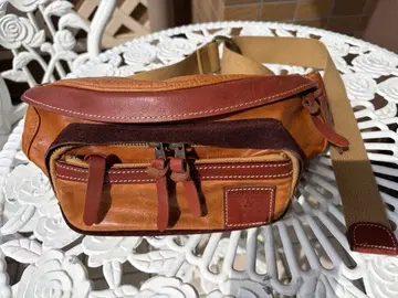 마스터피스 MASTERPIECE 가죽 웨스트 파우치 일본제 새상품급