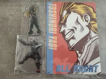 나의 히어로 아카데미아 아크릴 피규어 올스타 미도리야 바쿠고 원화전