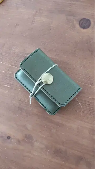 카드 케이스 (동전 지갑 지갑) 도치기 새들 레더 가죽 공예 75