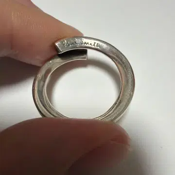 폴 스미스 실버 925 오픈 반지 21호