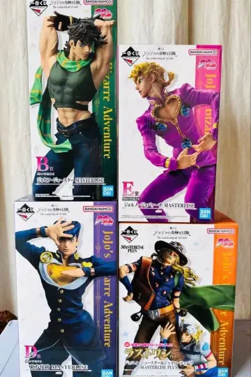 제일복권 죠죠의 기묘한 모험 B상 D상 E상 라스트원상 피규어 세트