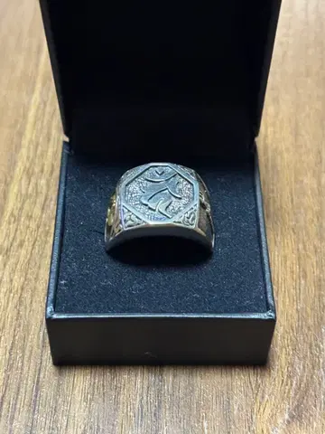 [세노테] 수호 범자 부동명왕 반지 [실버 925] 21호