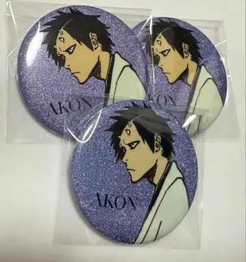 BLEACH WORLD 글리터 캔뱃지 아콘