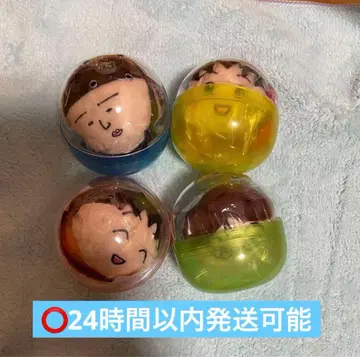 마루코는 아홉살 봉제 인형 스크런치 전 4종 타마짱