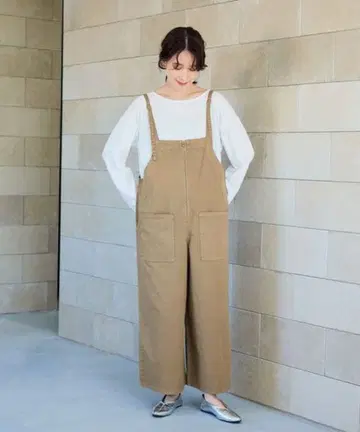 studio clip 더블 프론트 데님 살로펫