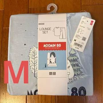 [ 새상품 ] 유니클로 무민 라운지 세트 반팔 UNIQLO M 사이즈