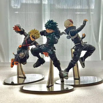 나의 히어로 아카데미아 데쿠/바쿠고/토도로키 피규어 세트