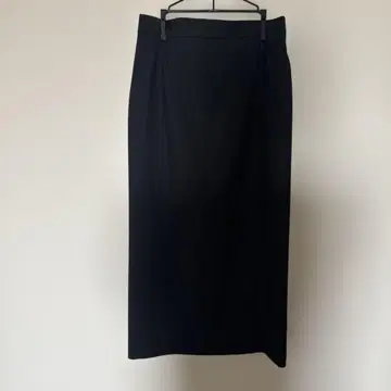 AOKI 브라이트 트윌 스트레치 롱 타이트 스커트