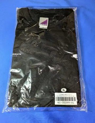 노기자카46 야마시타 미즈키 졸업 콘서트 롱 슬리브 T셔츠 블랙 XL