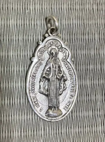 새상품급 SILVER 925 특대형 마리아 펜던트