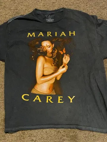 MARIAH CAREY T셔츠 L/XL 다크 그레이