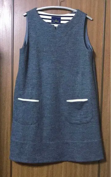 [ 미사용 새상품 ] 루미노아 튜닉 그레이 울 100% 일본제