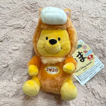 디즈니 2026년 띠별 인형 배지 말띠 푸우
