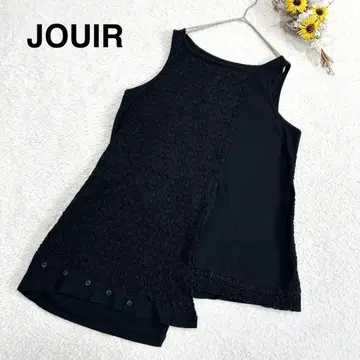 [리쥬르] 슬리브리스 튜닉 상의 블랙 계열 일본제 오샤레