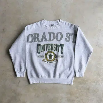 90s Lee 리 콜로라도 칼리지 맨투맨 USA제 L 애쉬 그레이