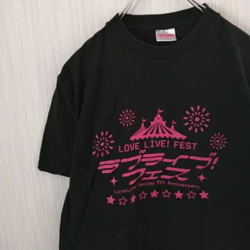 러브 라이브! T셔츠 반팔 러브라이브 페스티벌 2020
