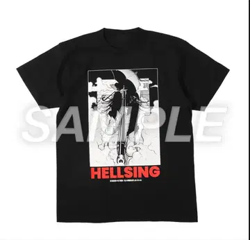 히라노 코우타 HELLSING 헬싱 티셔츠 립반 L