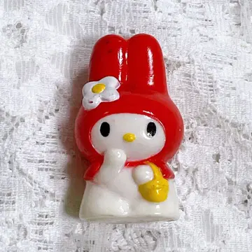 O. 마이멜로디 일본제 소프트 비닐 피규어 산리오 레트로 레어 옛날 희귀