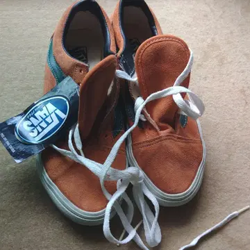 USA제 Vans 올드스쿨 오렌지 스웨이드 미사용