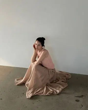 [ 8월 상순까지 ] clane SHEER SLIT SKIRT