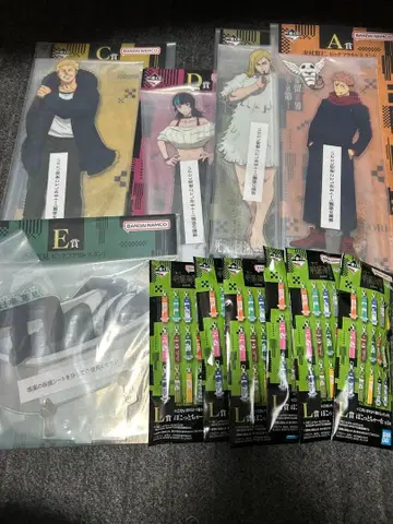 제일복권 주술회전 사멸회유 A, C, D, E, F, L상 세트