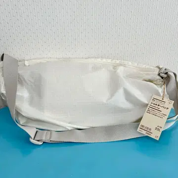 무인양품 발수 립스탑 숄더백 오프화이트 23L