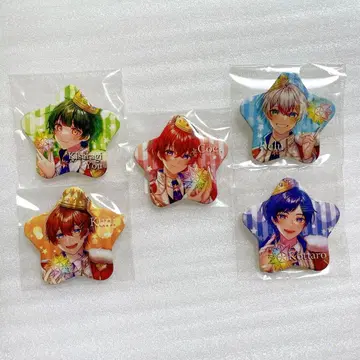 스타폴라 생일 별 캔뱃지 생탄 코에 레루 쿠니 코타 유우 한정품