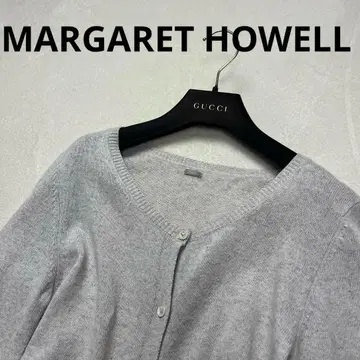 마가렛호웰 가디건 캐시미어 코튼 겉옷 천연 소재
