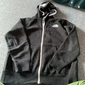 THE NORTH FACE 블랙 풀 집업 후드티 M