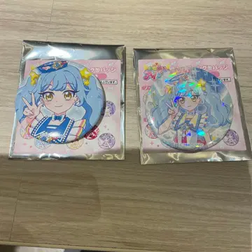 오네가이아이푸리 트레이딩 캔뱃지 유메미야 아오이