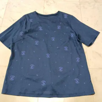 Topys 토피즈 반팔 티셔츠 프린트 로고 상의 일본제