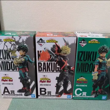 나의 히어로 아카데미아 피규어 3체 세트