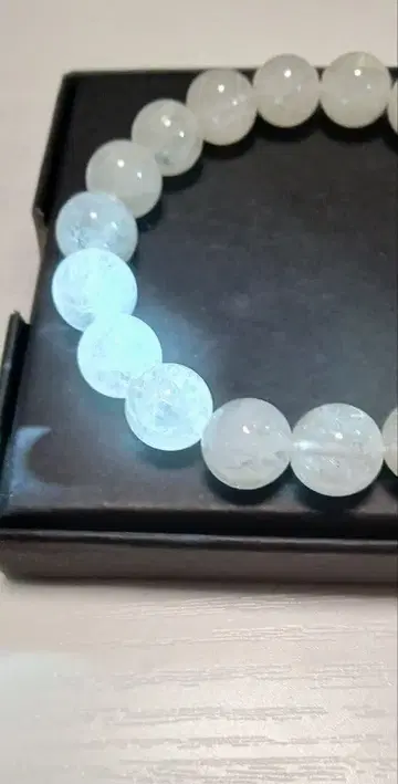 [새상품 미사용] 화이트 루틸 쿼츠 (래빗 헤어 루틸 쿼츠)