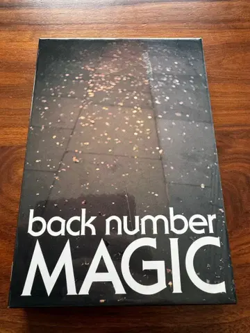 backnumber 백넘버 MAGIC DVD 최초 한정판 A